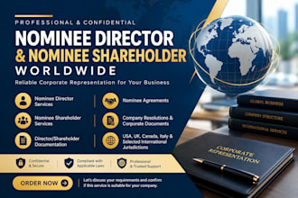 provide professional nominee director and nominee shareholder worldwide