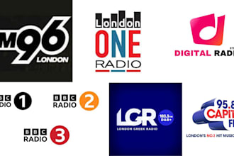 do a radio airplay promotion to london fm digital radio