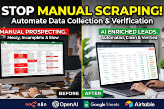 build n8n web scraping and ai lead enrichment automation