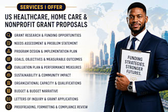 do US homecare, healthcare and nonprofit grant proposals