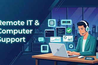 provide remote IT support and fix your computer issues