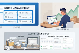manage your e commerce store and handle product listings