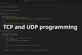turn your tcp or udp server idea into a fast cpp boost asio app