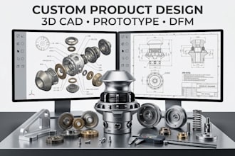 do custom product prototype, dfm engineering and mechanical design