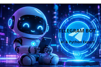 develop a custom telegram bot using python