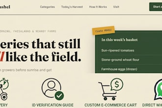 build a fast e commerce website with whatsapp integration