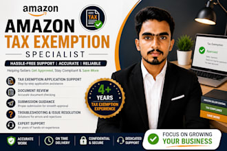 handle your amazon tax exemption application and support