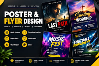 design movie posters event flyers church flyers and posters