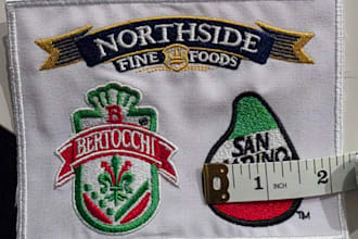 logo to embroidery digitizing in dst pes format just 1 hour