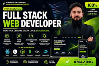 develop complex and premium mern stack web applications as mern stack developer