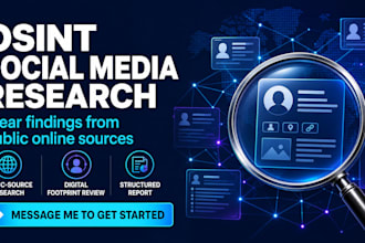 investigate social media profiles using ethical osint methods