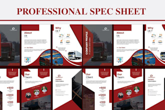 design product sell sheet spec sheet product catalog and data sheet