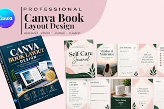 create , paperback formatting, ebook designs, and canva workbook