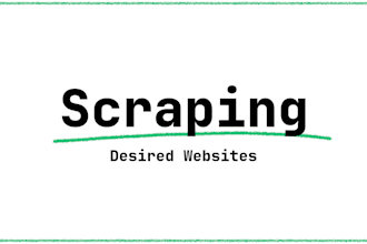scrape any website into clean data