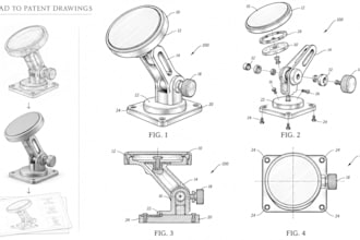 create exploded views for mechanical utility and technical patent drawings