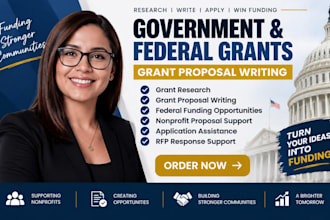 government grant federal grant state contract proposal writing rfp response bid