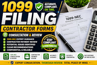 file 1099 tax forms for your US contractor payments