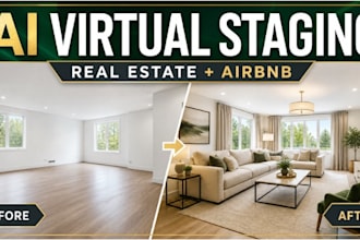 virtually stage real estate and airbnb photos with ai