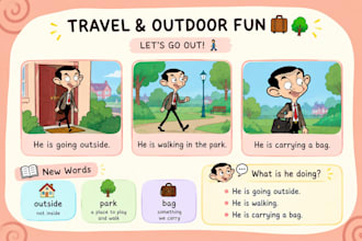 create engaging kids educational and storybook presentations