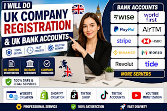 do UK company registration and UK bank accounts