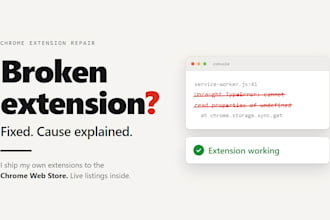 fix bugs and update your chrome extension to manifest v3