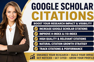 increase and backdate your google scholar citations