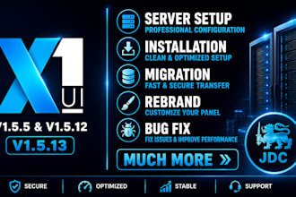 configure your server with xtream UI or xui one and API setup