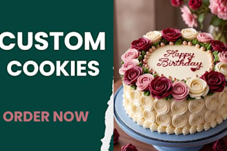 bake occasional cake, cookies, bread for you birthday party