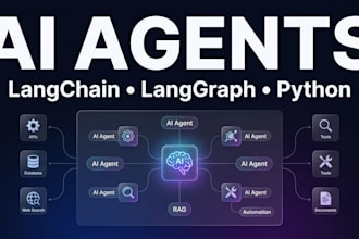 build a custom ai agent using langchain and langgraph