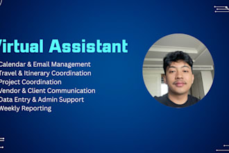 be your virtual assistant for scheduling, coordination and travel support