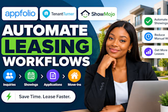 automate appfolio tenant turner showmojo leasing workflows