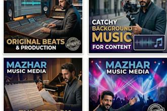 create original custom music and beats