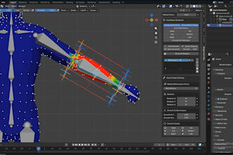 3d avatar rig, weight paint, cc5 model, vroid, iclone, bento bones, vtuber