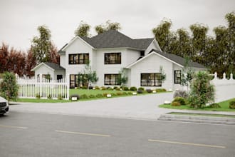 do 3d photorealistic architectural renders, 3d visualization, cgi animation