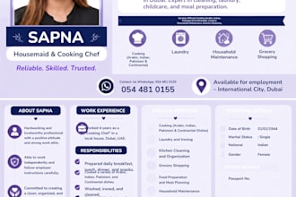 design a professional ats friendly CV resume for your job