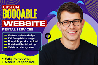 booqable website booking inventory management, booqable rental website design