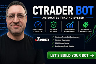 build a ctrader bot for automated trading and low latency execution