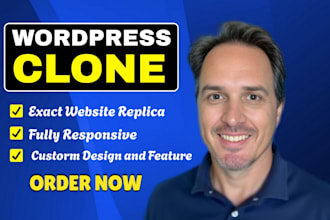 clone or convert wix, design, redesign or build website using elementor pro