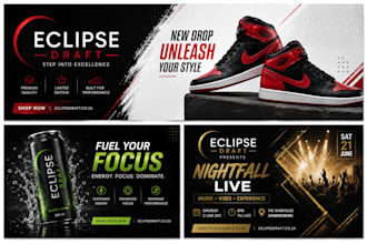 design an eye catching poster, flyer or advertisement