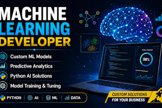 be your machine learning ,dl developer and python ml expert