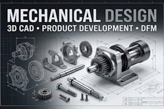 do mechanical design, dfm engineering and custom product prototype