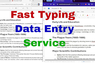 do fast typing copy paste data entry and retype any document