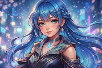 create custom ai art, characters and concept art