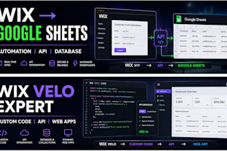 connect wix to google sheets using velo API and automation