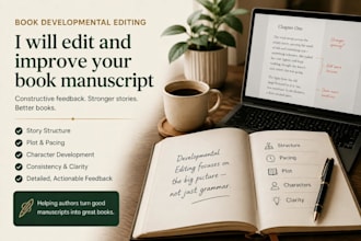edit and improve your book manuscript