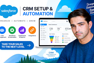 salesforce CRM setup automation customization workflow
