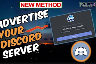 professional server growth, discord promotion organic advertising get real users