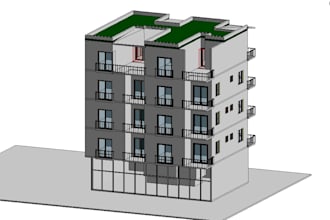 create professional 3d arch model for your project