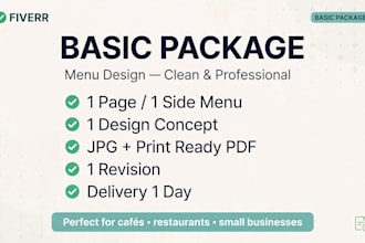 design luxury restaurant menu card and cafe food menu