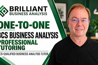 provide one to one bcs business analysis tutoring